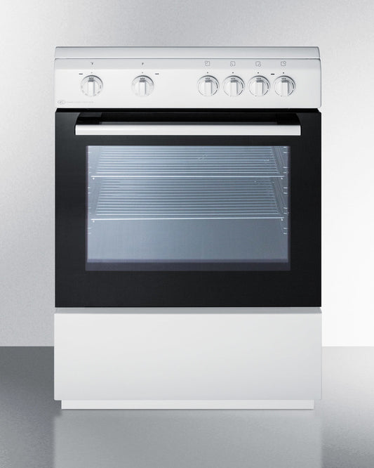 Summit - 24" Wide Smooth Top Electric Range