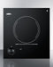 Summit - 12" Wide 115V 1-Burner Radiant Cooktop