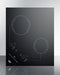 Summit - 21" Wide 115V 2-Burner Radiant Cooktop