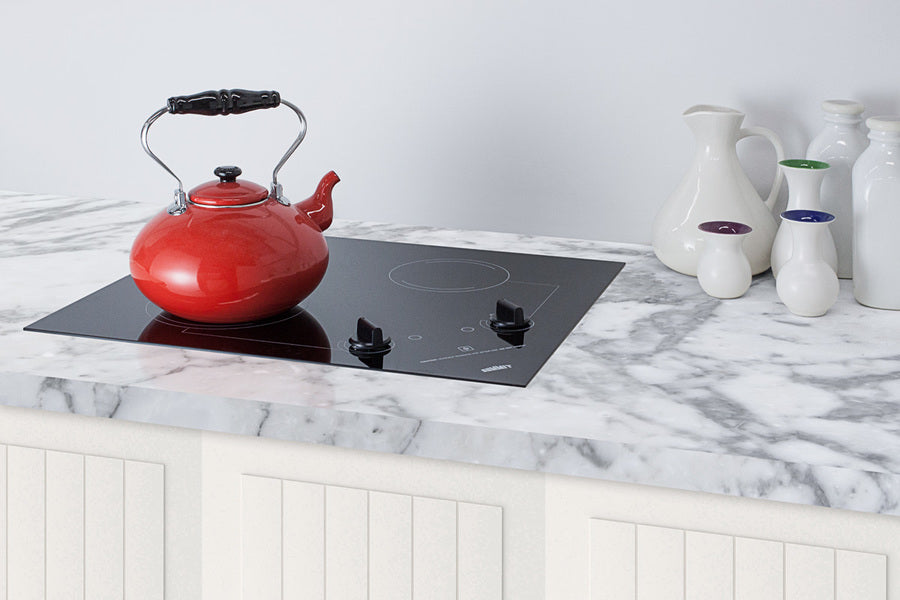 Summit - 21" Wide 230V 2-Burner Radiant Cooktop Summit - 21" Wide 230V 2-Burner Radiant Cooktop