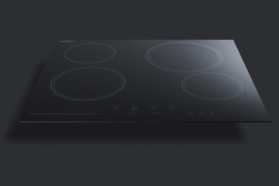 Summit - 24" Wide 230V 4-Burner Radiant Cooktop Summit - 24" Wide 230V 4-Burner Radiant Cooktop