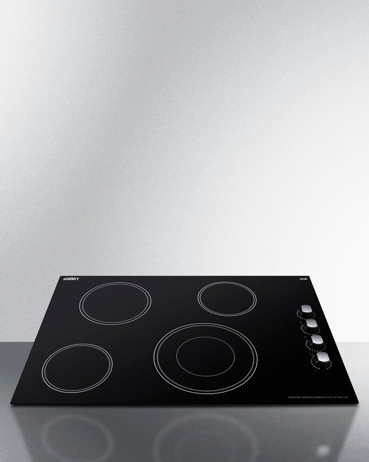 Summit - 30" Wide 208-240V 4-Burner Radiant Cooktop Summit - 30" Wide 208-240V 4-Burner Radiant Cooktop