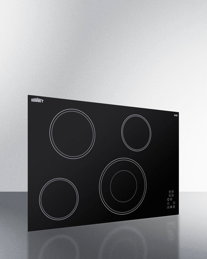 Summit - 30" Wide 208-240V 4-Burner Radiant Cooktop Summit - 30" Wide 208-240V 4-Burner Radiant Cooktop