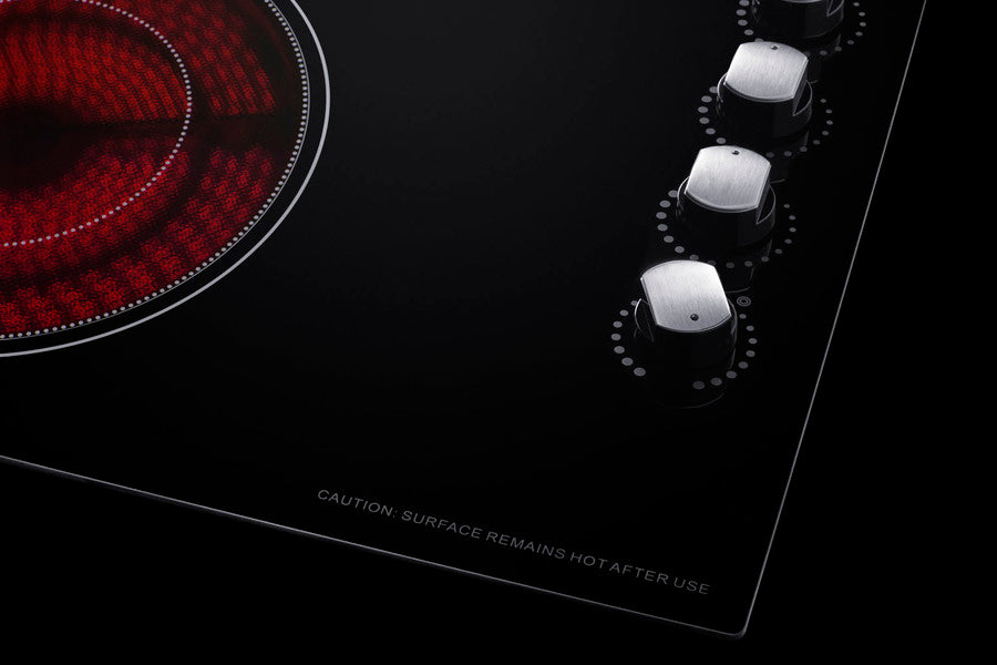 Summit - 30" Wide 208-240V 4-Burner Radiant Cooktop Summit - 30" Wide 208-240V 4-Burner Radiant Cooktop