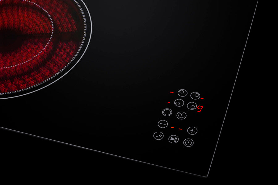 Summit - 30" Wide 208-240V 4-Burner Radiant Cooktop Summit - 30" Wide 208-240V 4-Burner Radiant Cooktop