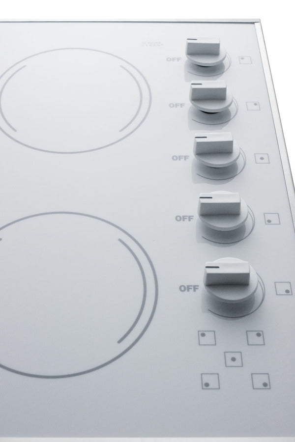 Summit - 27" Wide 230V 5-Burner Radiant Cooktop Summit - 27" Wide 230V 5-Burner Radiant Cooktop