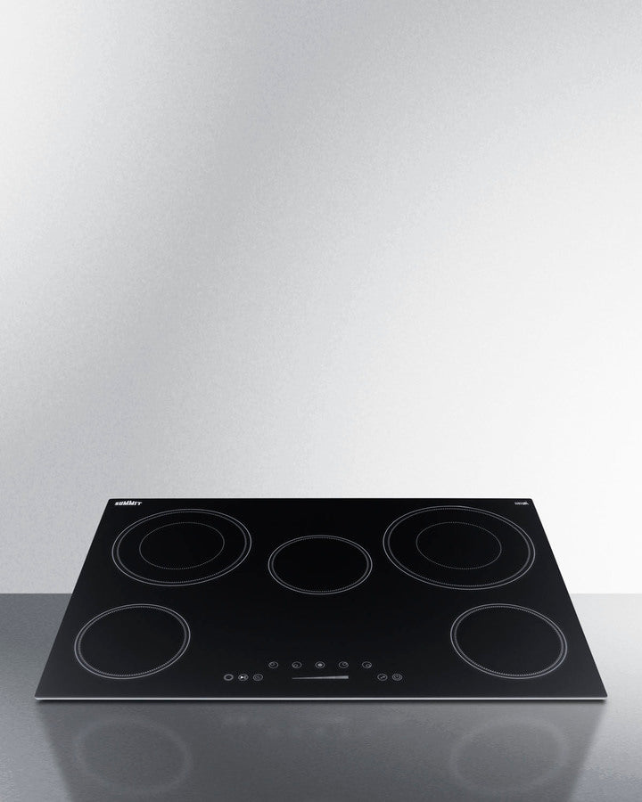 Summit - 30" Wide 208-240V 5-Burner Radiant Cooktop Summit - 30" Wide 208-240V 5-Burner Radiant Cooktop