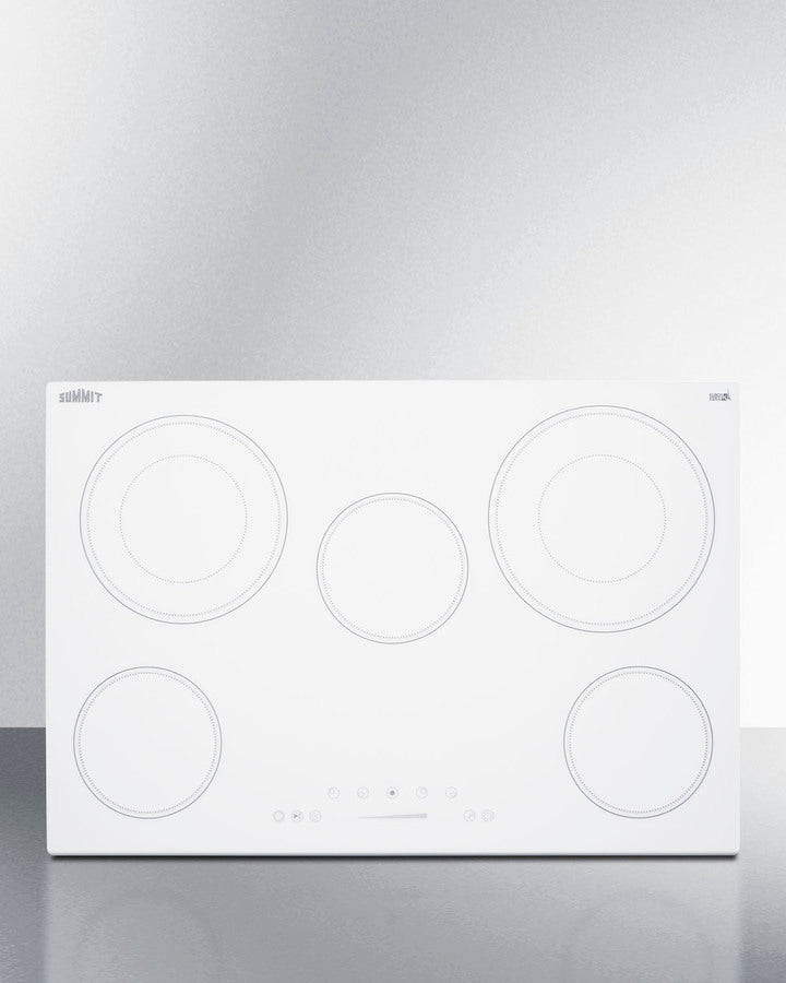 Summit - 30" Wide 208-240V 5-Burner Radiant Cooktop Summit - 30" Wide 208-240V 5-Burner Radiant Cooktop
