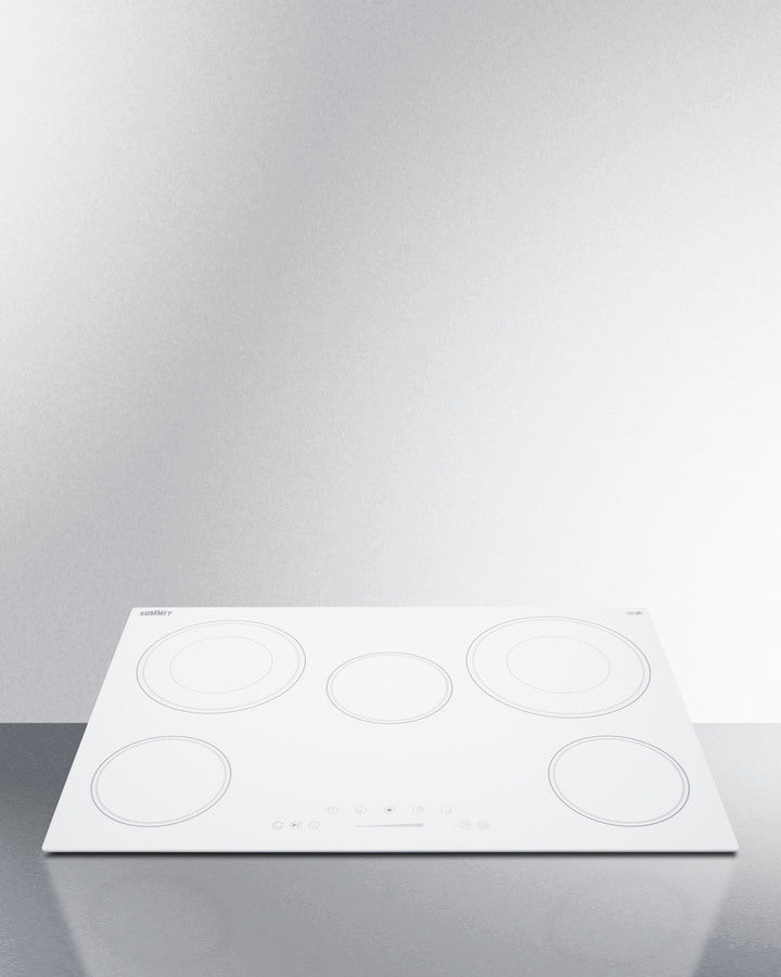 Summit - 30" Wide 208-240V 5-Burner Radiant Cooktop Summit - 30" Wide 208-240V 5-Burner Radiant Cooktop