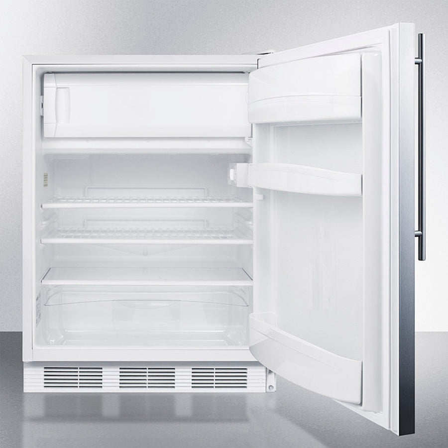 Accucold Summit - 24" Wide Built-In Refrigerator-Freezer, ADA Compliant | CT66LWBISSHVADA Accucold Summit - 24" Wide Built-In Refrigerator-Freezer, ADA Compliant | CT66LWBISSHVADA