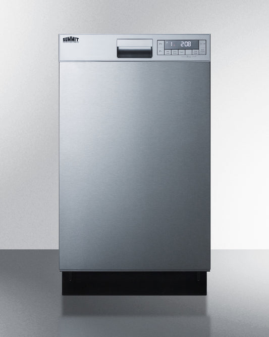 Summit - 18" Wide Built-In Dishwasher, ADA Compliant
