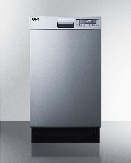 Summit - 18" Wide Built-In Dishwasher