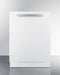 Summit - 24" Wide Built-In Dishwasher, ADA Compliant