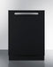 Summit - 24" Wide Built-In Dishwasher, ADA Compliant