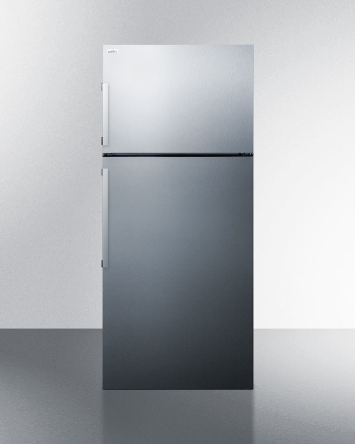 Summit - 28" Wide Top Mount Refrigerator-Freezer | FF1511SS Summit - 28" Wide Top Mount Refrigerator-Freezer | FF1511SS