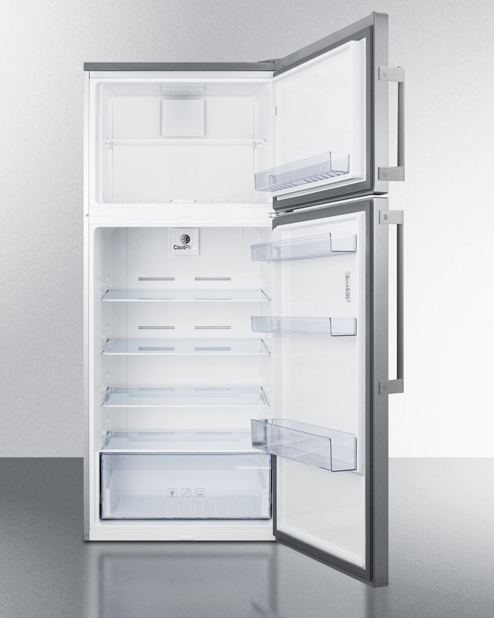 Summit - 28" Wide Top Mount Refrigerator-Freezer | FF1511SS Summit - 28" Wide Top Mount Refrigerator-Freezer | FF1511SS