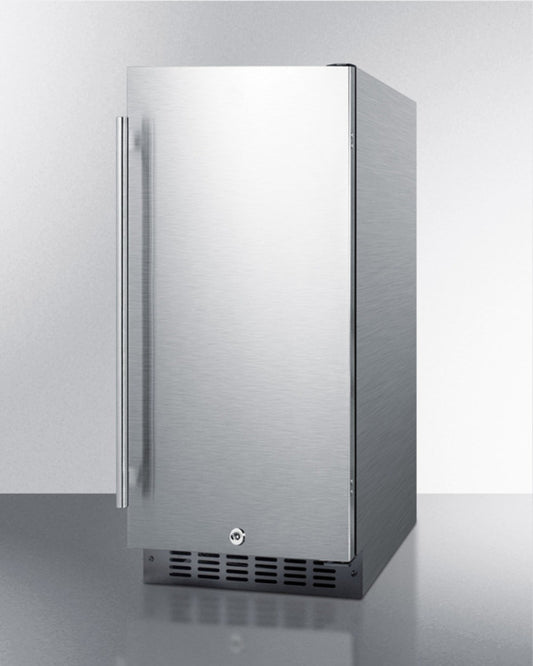 Summit - 15" Wide Built-In All-Refrigerator