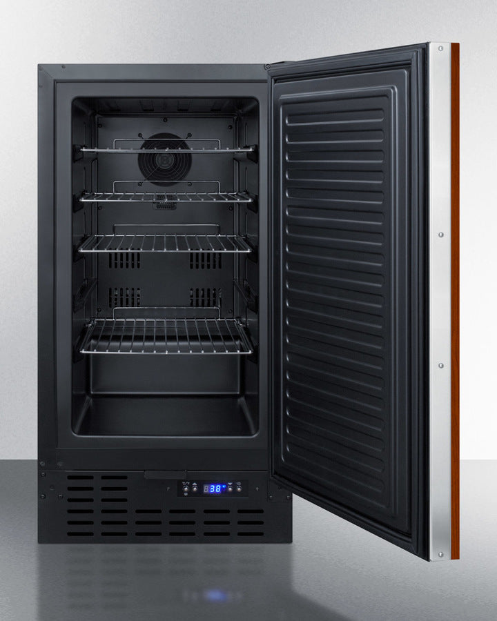 Summit - 18" Wide Built-In All-Refrigerator (Panel Not Included) Summit - 18" Wide Built-In All-Refrigerator (Panel Not Included)
