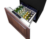 Summit - 24" Wide Built-In Drawer Refrigerator Summit - 24" Wide Built-In Drawer Refrigerator
