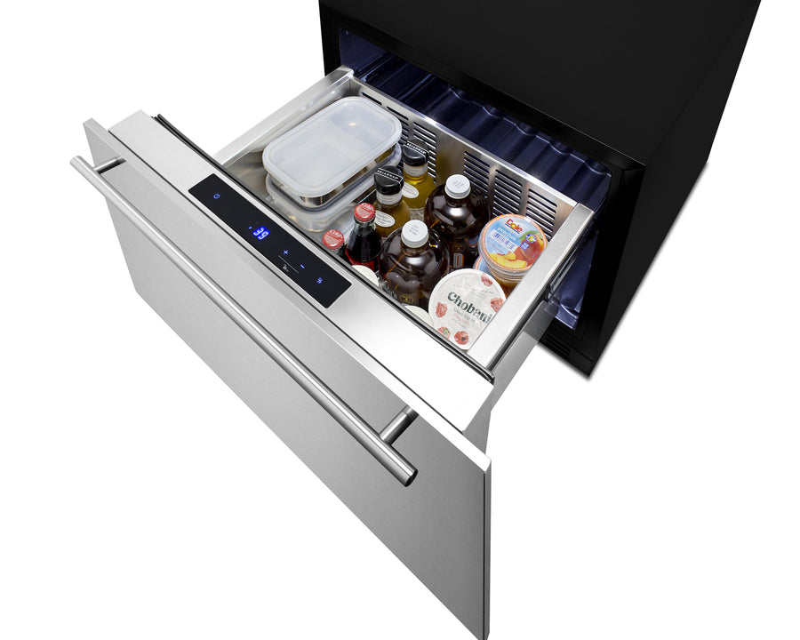 Summit - 24" Wide Built-In Drawer Refrigerator Summit - 24" Wide Built-In Drawer Refrigerator