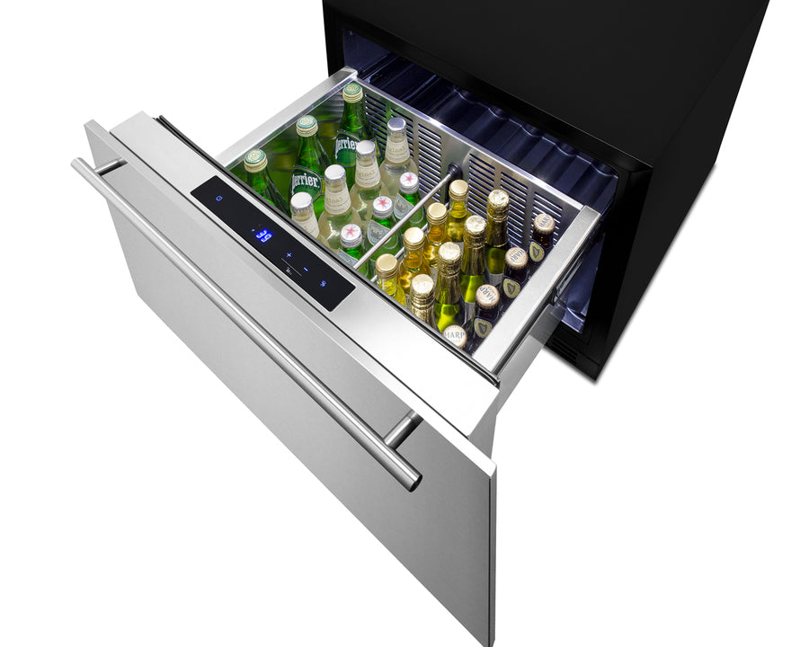 Summit - 24" Wide Built-In Drawer Refrigerator Summit - 24" Wide Built-In Drawer Refrigerator