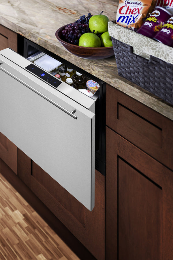 Summit - 24" Wide Built-In Drawer Refrigerator Summit - 24" Wide Built-In Drawer Refrigerator