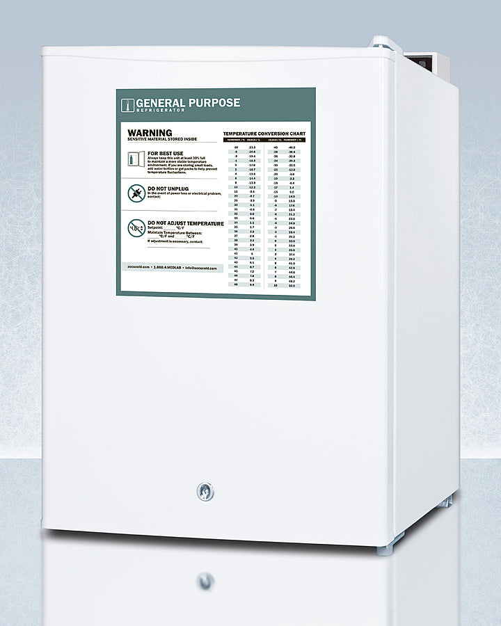 Accucold - Compact All-refrigerator Accucold - Compact All-refrigerator