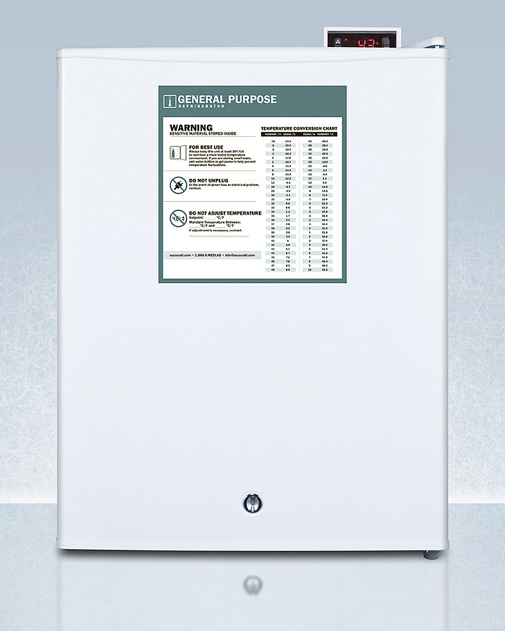 Accucold - Compact All-refrigerator Accucold - Compact All-refrigerator