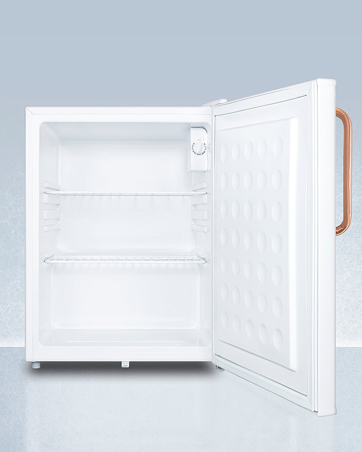 Accucold - Compact All-refrigerator With Antimicrobial Pure Copper Handle Accucold - Compact All-refrigerator With Antimicrobial Pure Copper Handle
