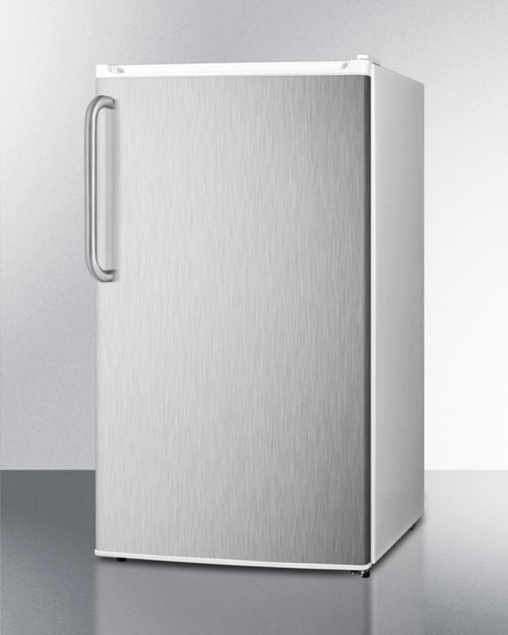 Summit - 19" Wide Refrigerator-Freezer | FF412ESSSTB Summit - 19" Wide Refrigerator-Freezer | FF412ESSSTB