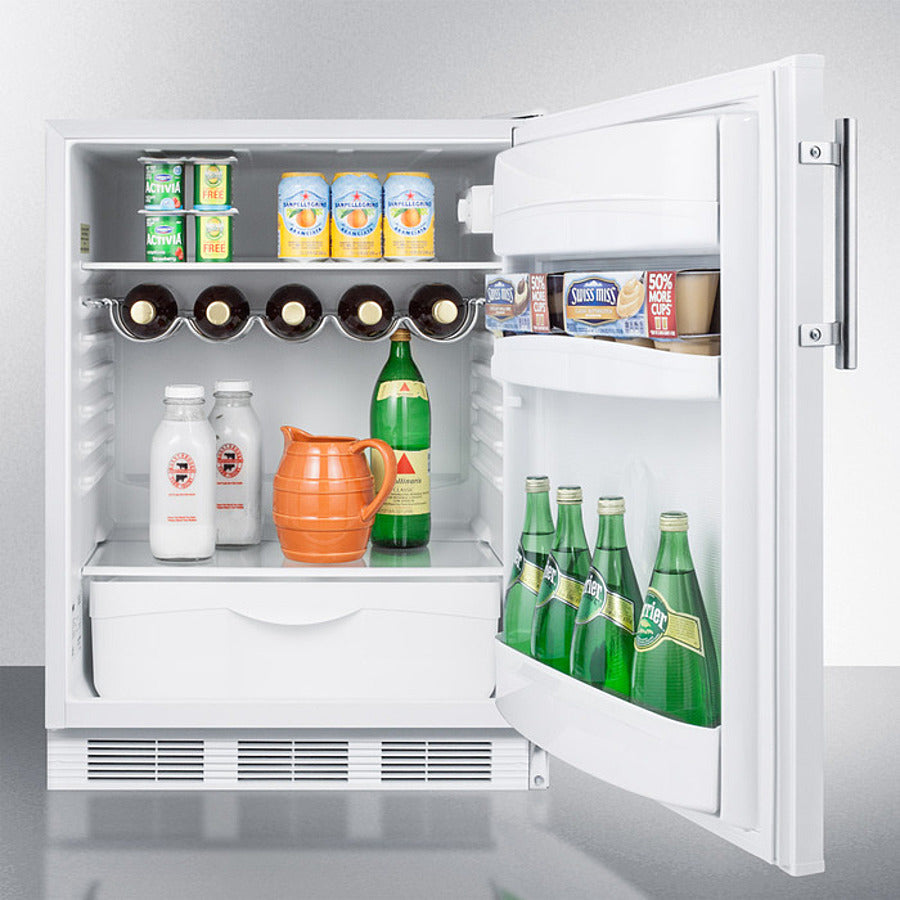 Summit - 24" Wide Built-In All-Refrigerator | FF61WBI Summit - 24" Wide Built-In All-Refrigerator | FF61WBI