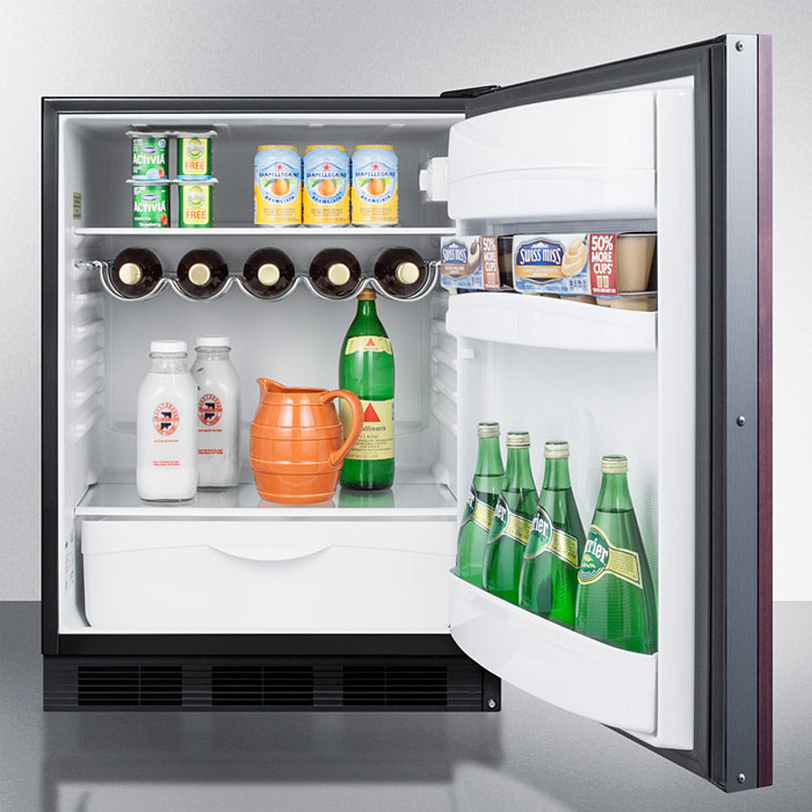 Summit - 24" Wide Built-In All-Refrigerator, ADA Compliant (Panel Not Included) | FF63BKBIIFADA Summit - 24" Wide Built-In All-Refrigerator, ADA Compliant (Panel Not Included) | FF63BKBIIFADA