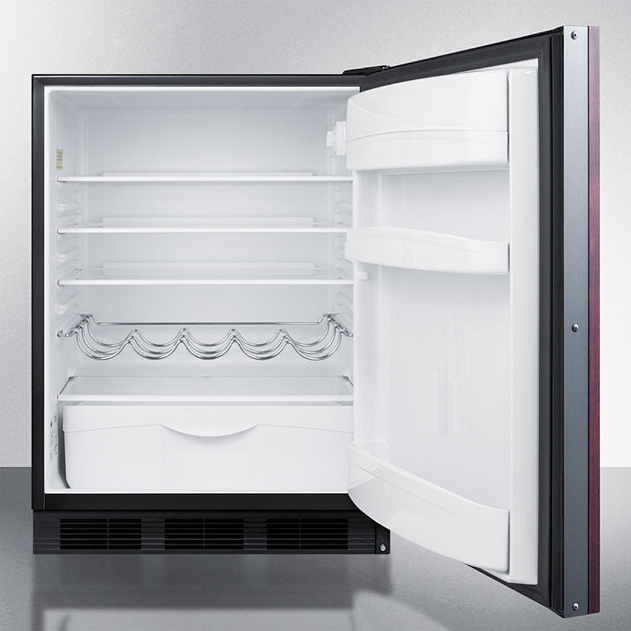 Summit - 24" Wide Built-In All-Refrigerator, ADA Compliant (Panel Not Included) | FF63BKBIIFADA Summit - 24" Wide Built-In All-Refrigerator, ADA Compliant (Panel Not Included) | FF63BKBIIFADA