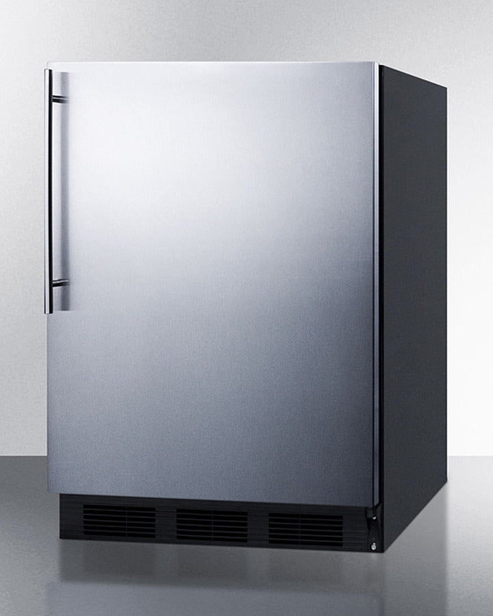 Summit - 24" Wide Built-In All-Refrigerator | FF63BKBISSHV Summit - 24" Wide Built-In All-Refrigerator | FF63BKBISSHV
