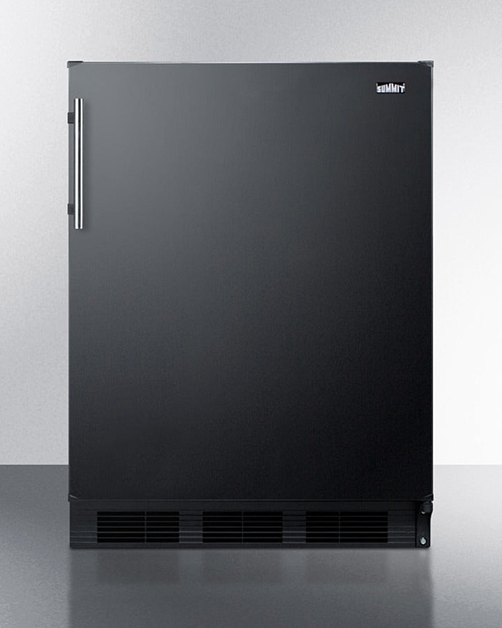 Summit - 24" Wide Built-In All-Refrigerator, ADA Compliant | FF63BKBIADA Summit - 24" Wide Built-In All-Refrigerator, ADA Compliant | FF63BKBIADA