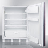 Summit - 24" Wide Built-In All-Refrigerator, ADA Compliant | FF6LWBI7IFADA Summit - 24" Wide Built-In All-Refrigerator, ADA Compliant | FF6LWBI7IFADA