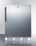 Summit - 24" Wide Built-In All-Refrigerator, ADA Compliant | FF6LWBI7SSTBADA Summit - 24" Wide Built-In All-Refrigerator, ADA Compliant | FF6LWBI7SSTBADA