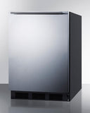 Summit - 24" Wide Built-In All-Refrigerator, ADA Compliant | FF7BKBISSHHADA Summit - 24" Wide Built-In All-Refrigerator, ADA Compliant | FF7BKBISSHHADA