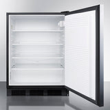 Summit - 24" Wide Built-In All-Refrigerator, ADA Compliant | FF7BKBISSHHADA Summit - 24" Wide Built-In All-Refrigerator, ADA Compliant | FF7BKBISSHHADA