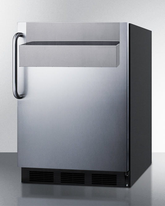 Summit Commercial - 24" Wide All-Refrigerator with Speed Rail