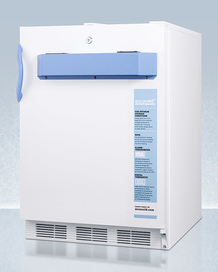 Accucold - 24" Wide Built-In All-Refrigerator, ADA Compliant Accucold - 24" Wide Built-In All-Refrigerator, ADA Compliant