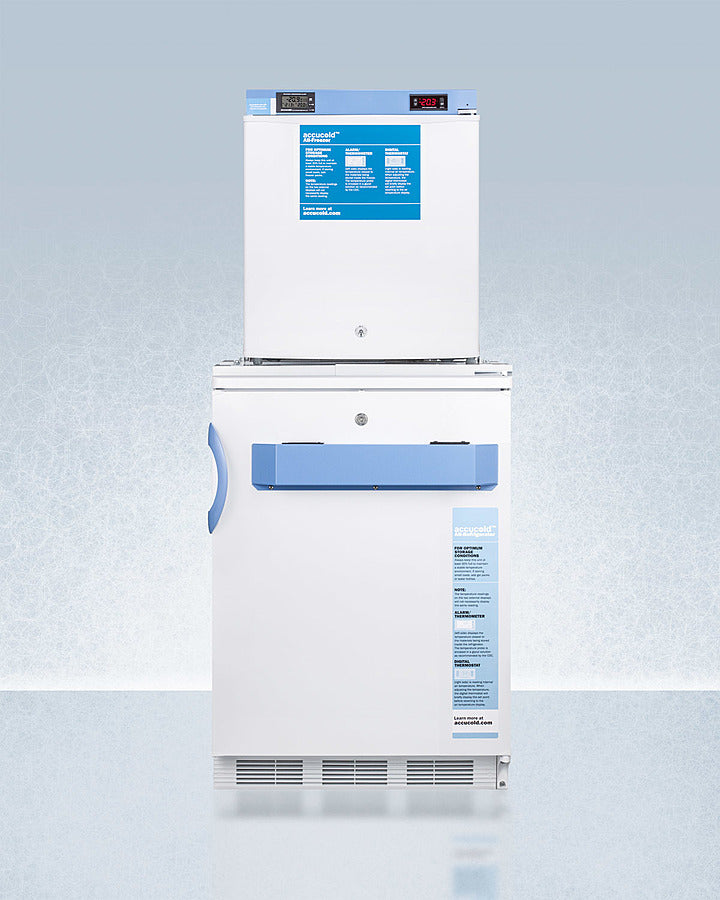 Accucold - 24" Wide All-Refrigerator/All-Freezer Combination Accucold - 24" Wide All-Refrigerator/All-Freezer Combination