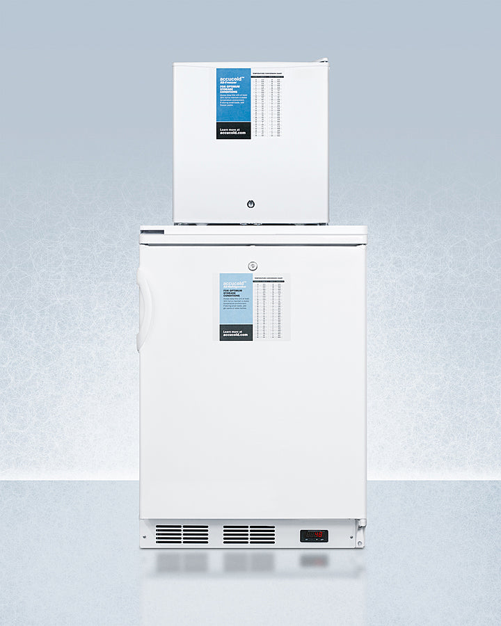 Accucold - 24" Wide All-Refrigerator/All-Freezer Combination Accucold - 24" Wide All-Refrigerator/All-Freezer Combination
