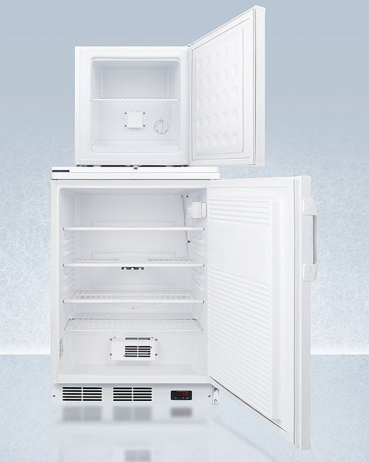 Accucold - 24" Wide All-Refrigerator/All-Freezer Combination