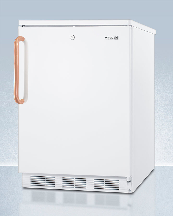 Accucold - 24" Wide All-Refrigerator with Antimicrobial Pure Copper Handle Accucold - 24" Wide All-Refrigerator with Antimicrobial Pure Copper Handle