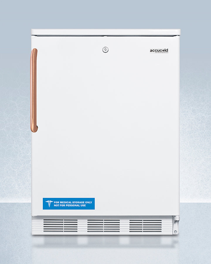 Accucold - 24" Wide All-Refrigerator with Antimicrobial Pure Copper Handle Accucold - 24" Wide All-Refrigerator with Antimicrobial Pure Copper Handle