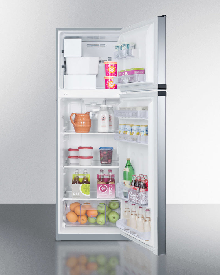 Summit - 22" Wide Top Mount Refrigerator-Freezer With Icemaker | FF948SSIM Summit - 22" Wide Top Mount Refrigerator-Freezer With Icemaker | FF948SSIM