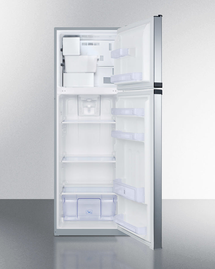 Summit - 22" Wide Top Mount Refrigerator-Freezer With Icemaker | FF948SSIM Summit - 22" Wide Top Mount Refrigerator-Freezer With Icemaker | FF948SSIM