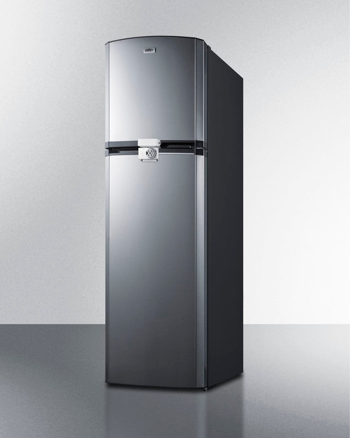 Summit - 22" Wide Top Mount Refrigerator-Freezer | FF948SSLLF2 Summit - 22" Wide Top Mount Refrigerator-Freezer | FF948SSLLF2