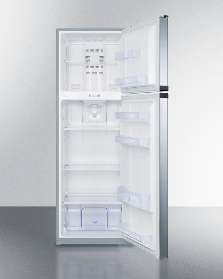 Summit - 22" Wide Top Mount Refrigerator-Freezer | FF948SSLLF2 Summit - 22" Wide Top Mount Refrigerator-Freezer | FF948SSLLF2